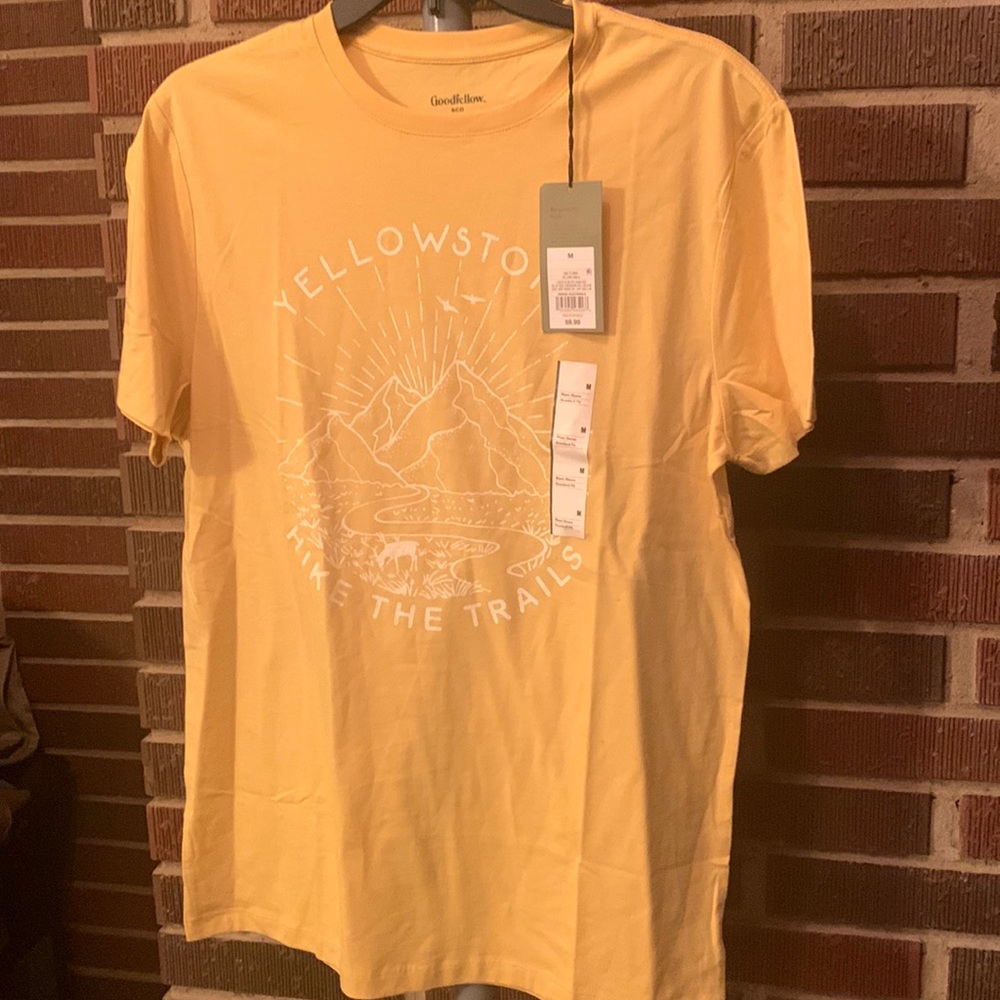 NWT Men's Md Goodfellow & Co Target tee Yellowstone Park